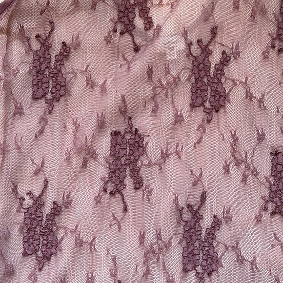 Aritzia Wilfred Sheer Lace Tank Top - Picture 4 of 6